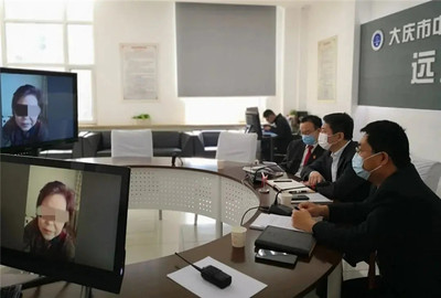 省教育整頓第五指導組到大慶市中級人民法院考察指導工作